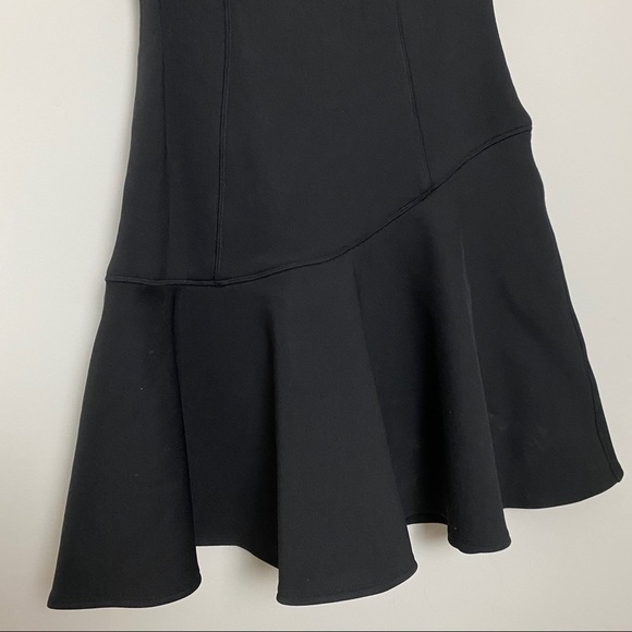 NEW MARCHESA Voyage Black and White Sequin Fit & Flare Dress Cocktail Whimsigoth - Picture 8 of 11